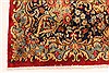 Kerman Green Hand Knotted 100 X 136 Area Rug 100-28042 Thumb 7