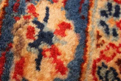 Kashmar Red Hand Knotted 96 X 131 Area Rug 100-28044 Image 1