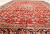Kashmar Red Hand Knotted 96 X 131 Area Rug 100-28044 Thumb 5