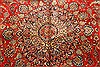 Kashmar Red Hand Knotted 96 X 131 Area Rug 100-28044 Thumb 7