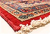 Kashmar Red Hand Knotted 96 X 131 Area Rug 100-28044 Thumb 9