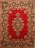 Kashmar Green Hand Knotted 96 X 131  Area Rug 100-28044 Thumb 0