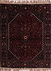 Abadeh Red Hand Knotted 51 X 65  Area Rug 400-28045 Thumb 0