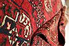 Turkman Red Hand Knotted 48 X 72  Area Rug 400-28047 Thumb 7