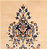 Kerman Yellow Hand Knotted 74 X 102 Area Rug 400-28048 Thumb 3