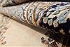 Kerman Yellow Hand Knotted 74 X 102 Area Rug 400-28048 Thumb 8