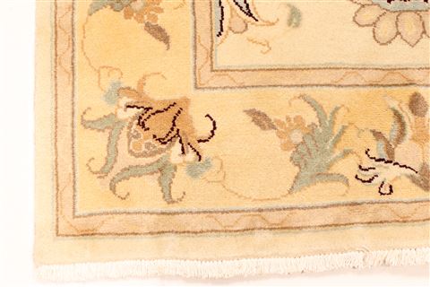 Kashmar Beige Hand Knotted 37 X 51 Area Rug 100-28051 Image 20