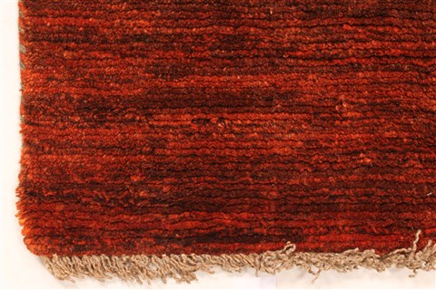 Gabbeh Brown Hand Knotted 46 X 48 Area Rug 100-28052 Image 6