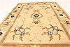 Kashmar Beige Hand Knotted 36 X 52  Area Rug 100-28054 Thumb 2