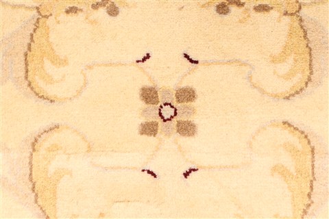Kashmar Beige Hand Knotted 37 X 50 Area Rug 100-28061 Image 7
