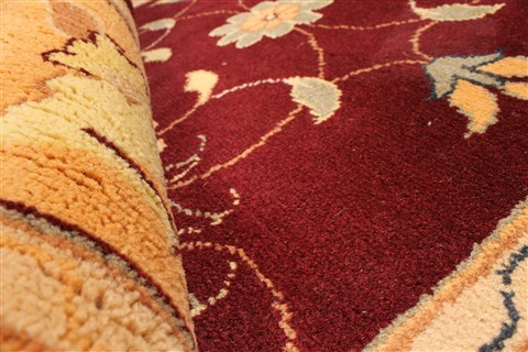 Kashmar Beige Hand Knotted 36 X 53 Area Rug 100-28062 Image 1