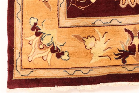 Kashmar Beige Hand Knotted 36 X 53 Area Rug 100-28062 Image 7