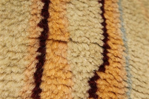 Kashmar Beige Hand Knotted 37 X 48 Area Rug 100-28063 Image 10