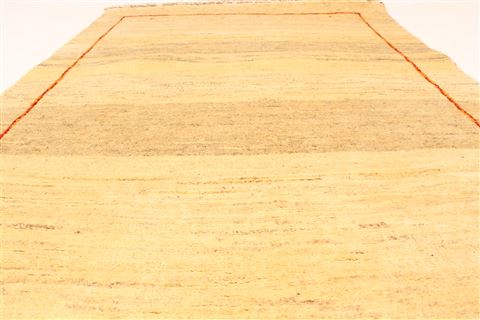 Gabbeh Beige Hand Knotted 37 X 51 Area Rug 100-28066 Image 14