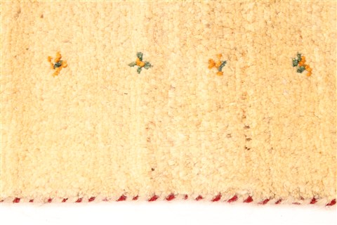 Gabbeh Beige Hand Knotted 36 X 50 Area Rug 100-28070 Image 3