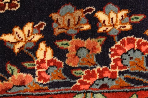 Sarouk Multicolor Runner Hand Knotted 23 X 311 Area Rug 100-28074 Image 1