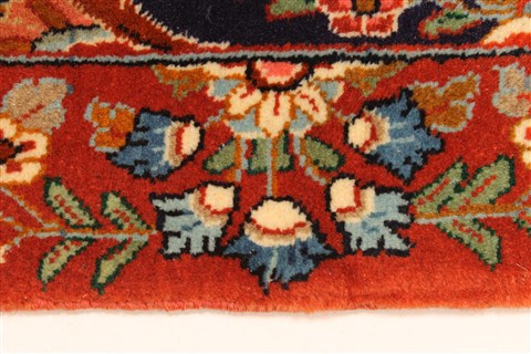 Sarouk Multicolor Runner Hand Knotted 23 X 311 Area Rug 100-28074 Image 6