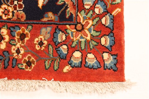 Sarouk Multicolor Runner Hand Knotted 23 X 311 Area Rug 100-28074 Image 7