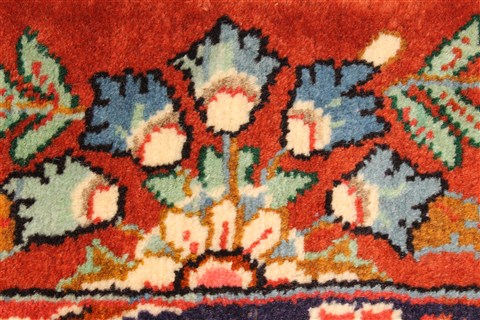 Sarouk Multicolor Runner Hand Knotted 23 X 311 Area Rug 100-28074 Image 9