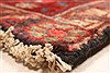 Hamedan Red Runner Hand Knotted 33 X 127  Area Rug 100-28075 Thumb 11
