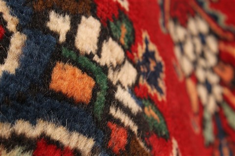 Tabriz Red Runner Hand Knotted 37 X 146 Area Rug 100-28076 Image 7