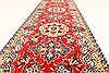 Tabriz Red Runner Hand Knotted 37 X 146  Area Rug 100-28076 Thumb 4