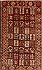 Bakhtiar Red Hand Knotted 51 X 85  Area Rug 100-28078 Thumb 0