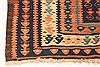 Kilim Blue Runner Hand Knotted 43 X 106 Area Rug 100-28090 Thumb 8