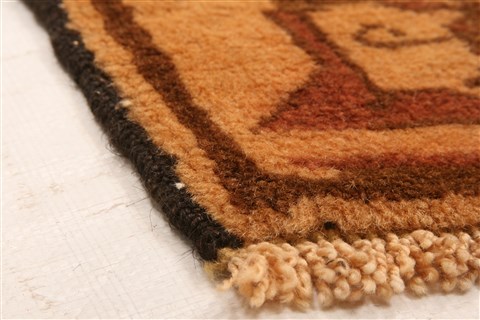 Baluch Beige Hand Knotted 33 X 58 Area Rug 100-28091 Image 1