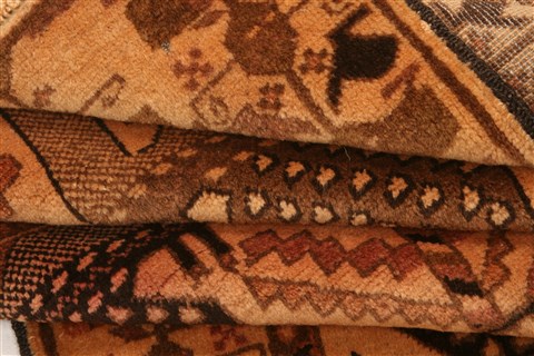 Baluch Beige Hand Knotted 33 X 58 Area Rug 100-28091 Image 4