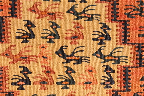 Kilim Blue Runner Hand Knotted 42 X 98 Area Rug 100-28092 Image 8