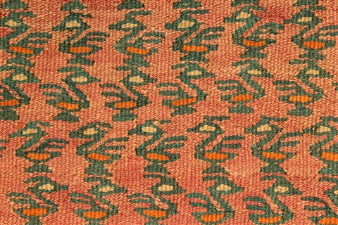 Kilim Blue Runner Hand Knotted 43 X 94 Area Rug 100-28093 Image 6