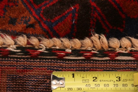 Baluch Red Hand Knotted 811 X 128 Area Rug 100-28094 Image 4