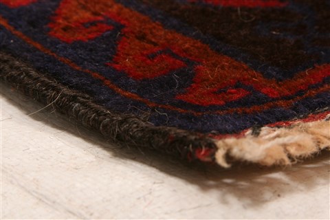 Baluch Red Hand Knotted 811 X 128 Area Rug 100-28094 Image 5