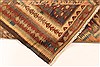 Kilim Brown Runner Hand Knotted 43 X 91  Area Rug 100-28095 Thumb 2