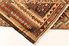 Kilim Brown Runner Hand Knotted 43 X 91 Area Rug 100-28095 Thumb 2
