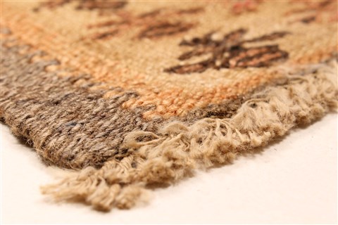 Kilim Brown Runner Hand Knotted 45 X 103 Area Rug 100-28099 Image 7