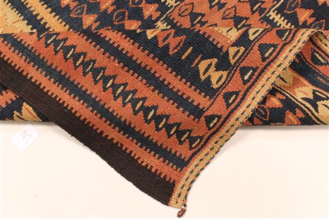Kilim Beige Flat Woven 48 X 93 Area Rug 100-28100 Image 1