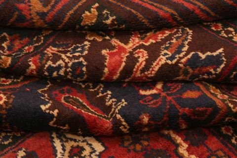 Baluch Red Hand Knotted 710 X 128 Area Rug 100-28102 Image 4