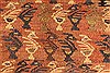 Kilim Brown Runner Hand Knotted 39 X 90  Area Rug 100-28104 Thumb 7