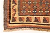 Kilim Brown Runner Hand Knotted 39 X 90  Area Rug 100-28104 Thumb 8