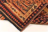 Kilim Brown Runner Hand Knotted 45 X 102  Area Rug 100-28105 Thumb 2