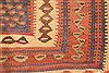 Kilim Brown Runner Hand Knotted 44 X 91  Area Rug 100-28107 Thumb 8