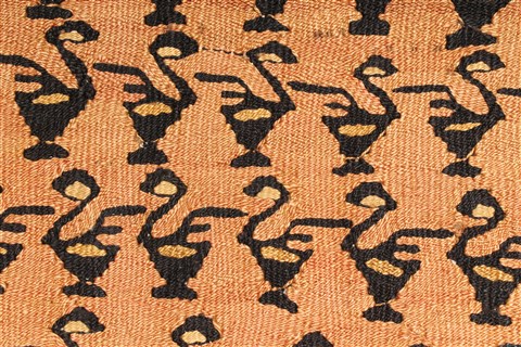 Kilim Blue Runner Hand Knotted 43 X 93 Area Rug 100-28108 Image 5