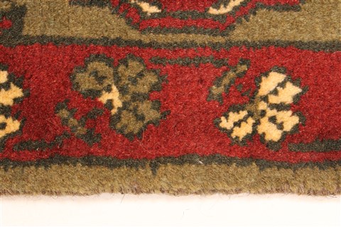 Kashmar Beige Runner Hand Knotted 18 X 93 Area Rug 100-28109 Image 4