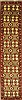 Kashmar Beige Runner Hand Knotted 18 X 93 Area Rug 100-28109 Thumb 0