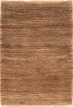 Ghoochan Brown Hand Knotted 2'2" X 3'0"  Area Rug 100-28110