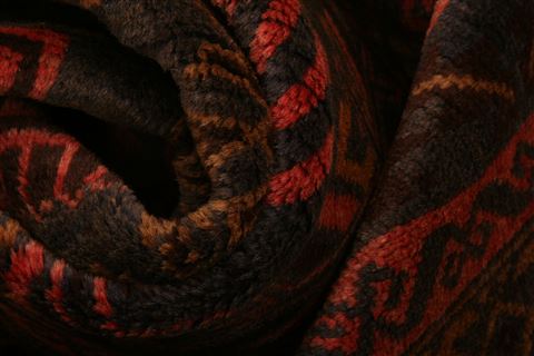 Baluch Red Hand Knotted 65 X 97 Area Rug 253-28112 Image 1