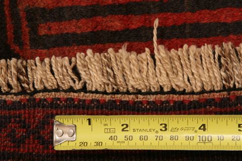 Baluch Red Hand Knotted 65 X 97 Area Rug 253-28112 Image 5