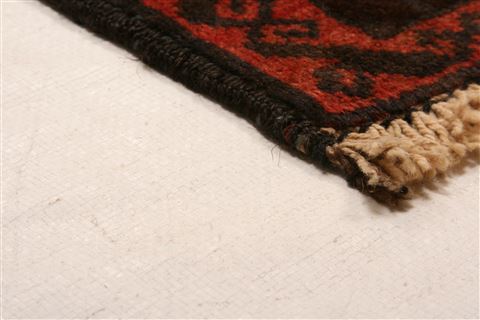 Baluch Red Hand Knotted 65 X 97 Area Rug 253-28112 Image 6